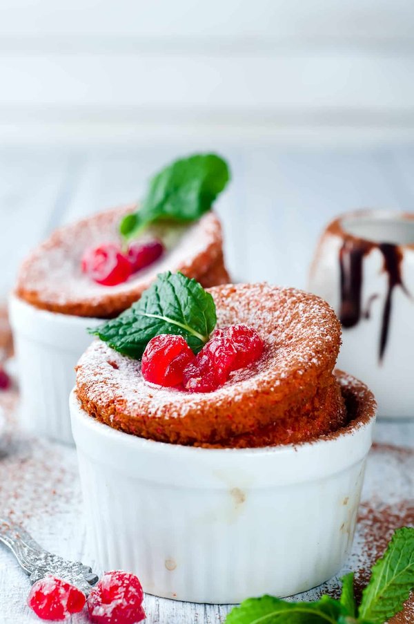 What's the Technique for Crafting a Decadent Sweet Potato Soufflé with a Hazelnut Crust?